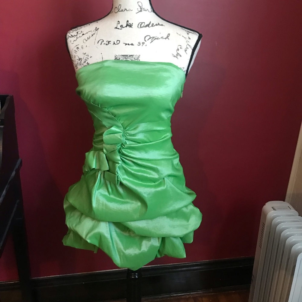 Lime Green Dress